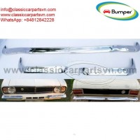 Ford Lotus Cortina MK2 bumpers (front bumper in 2 parts)