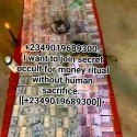 I want to join[[+2349019689300]]secret occult for money ritual without human sacrifice.